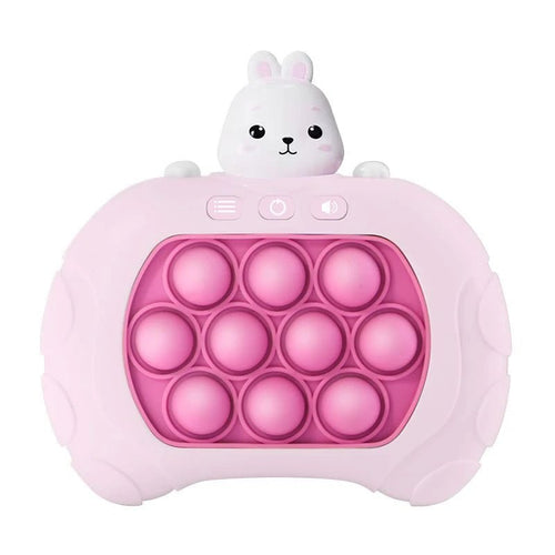 Rabbit Fast Push Game Console - Soft Pop It Fidget Toy for Stress Relief & Kids Education - Yooyotoys